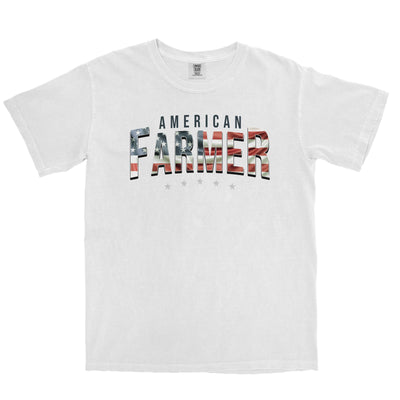 AMERICAN FARMER USA FLAG SHIRT