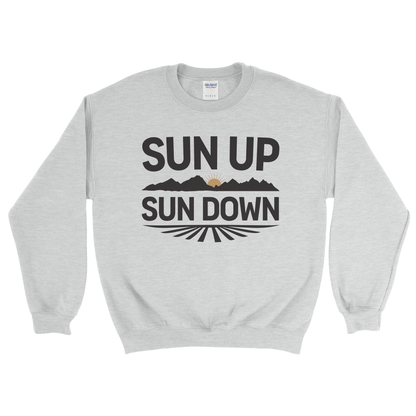 SUN UP SUN DOWN SWEATSHIRT