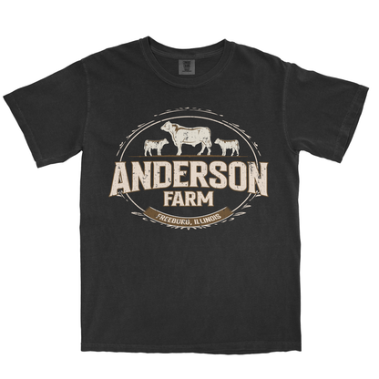 CATTLE FARM CUSTOM SHIRT C18