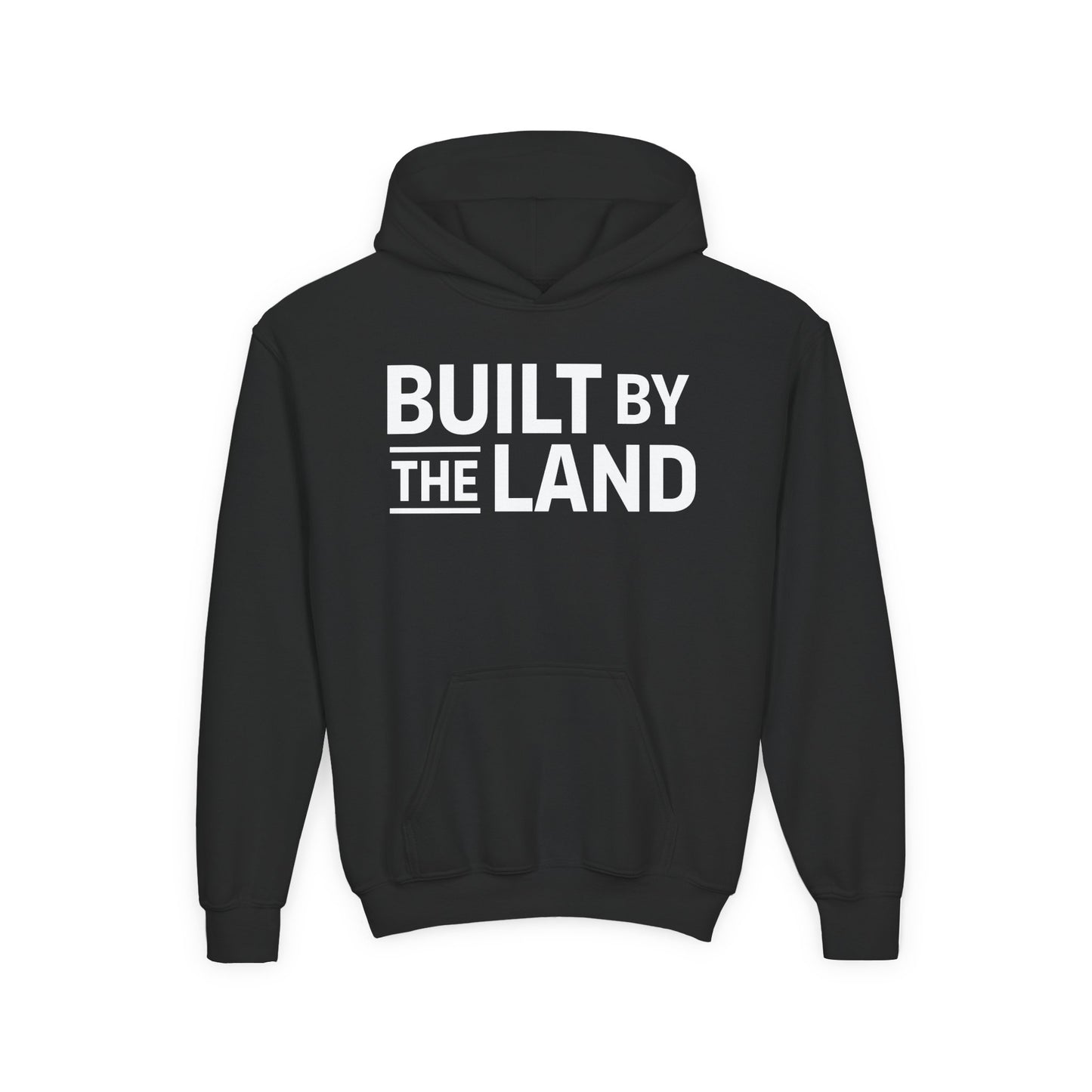 BUILT BY THE LAND YOUTH HOODIE