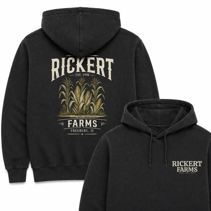 CORN FARM CUSTOM HOODIE BACK PRINT O14