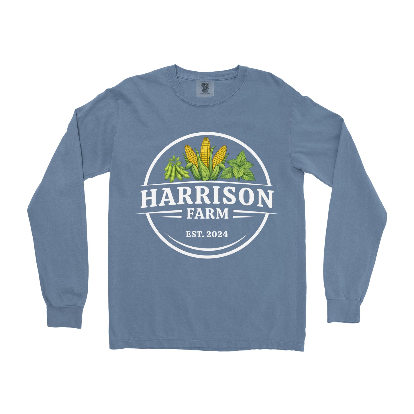 CORN FARM CUSTOM LONG SLEEVE SHIRT O12