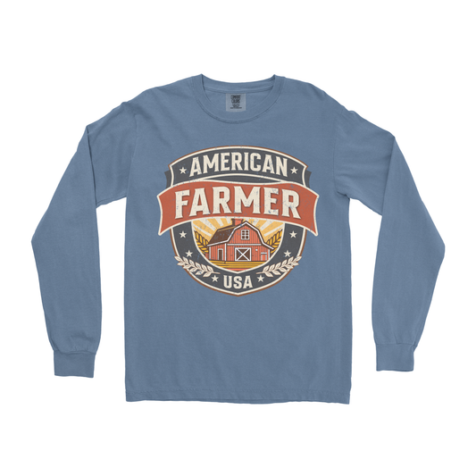 AMERICAN FARMER USA LONG SLEEVE SHIRT