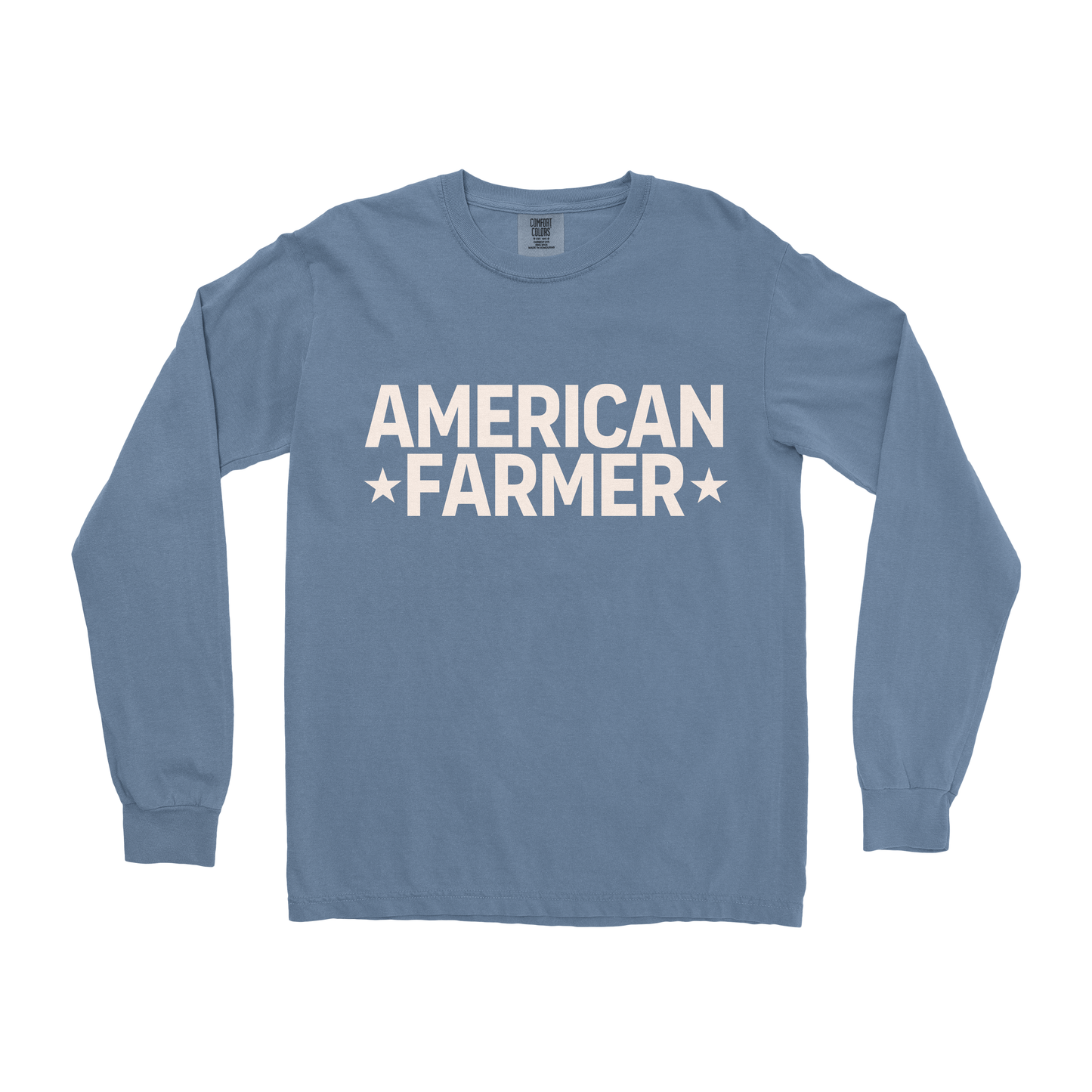 AMERICAN FARMER STARS LONG SLEEVE SHIRT