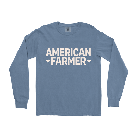 AMERICAN FARMER STARS LONG SLEEVE SHIRT