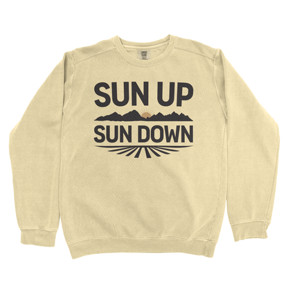 SUN UP SUN DOWN PREMIUM SWEATSHIRT
