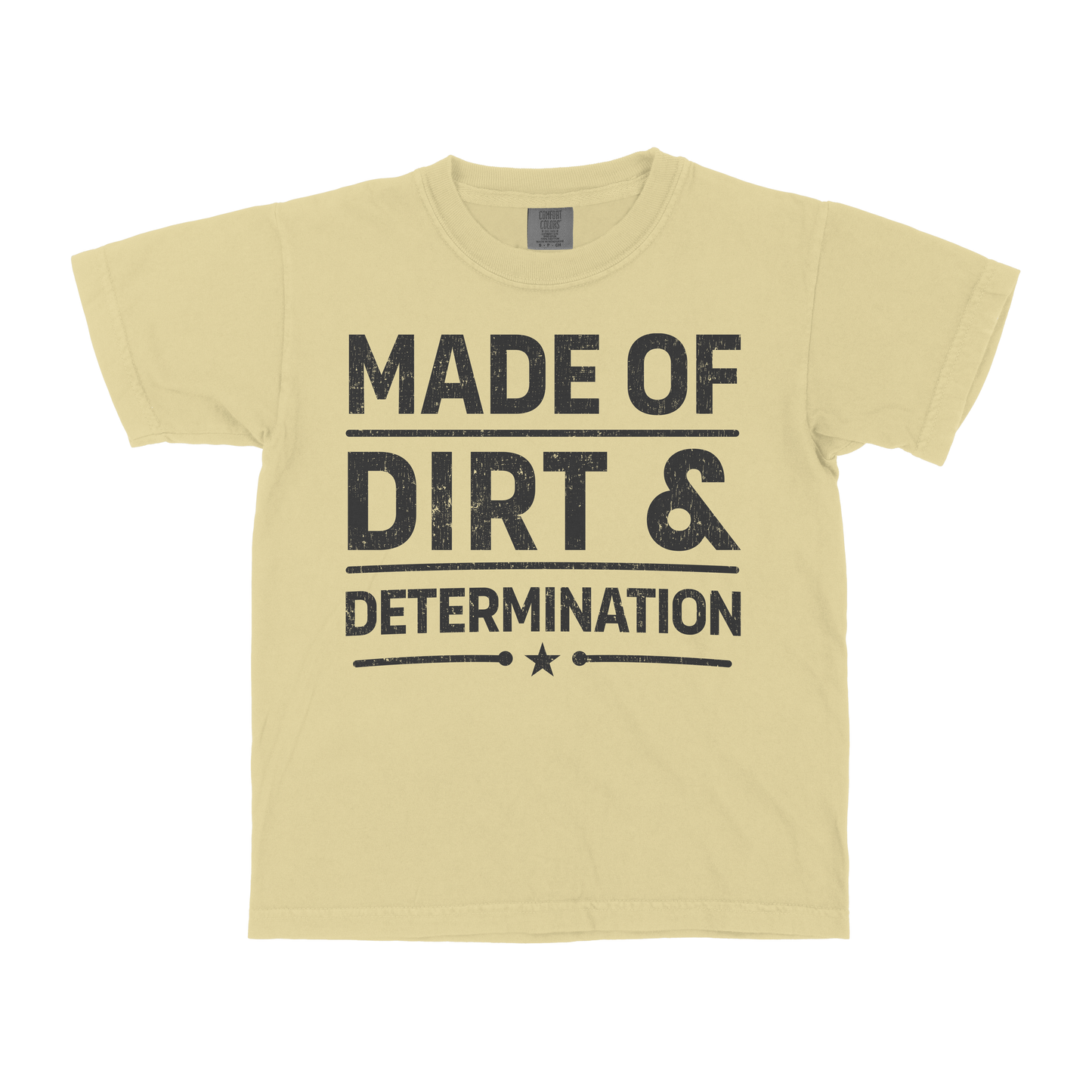 MADE OF DIRT & DETERMINATION YOUTH SHIRT