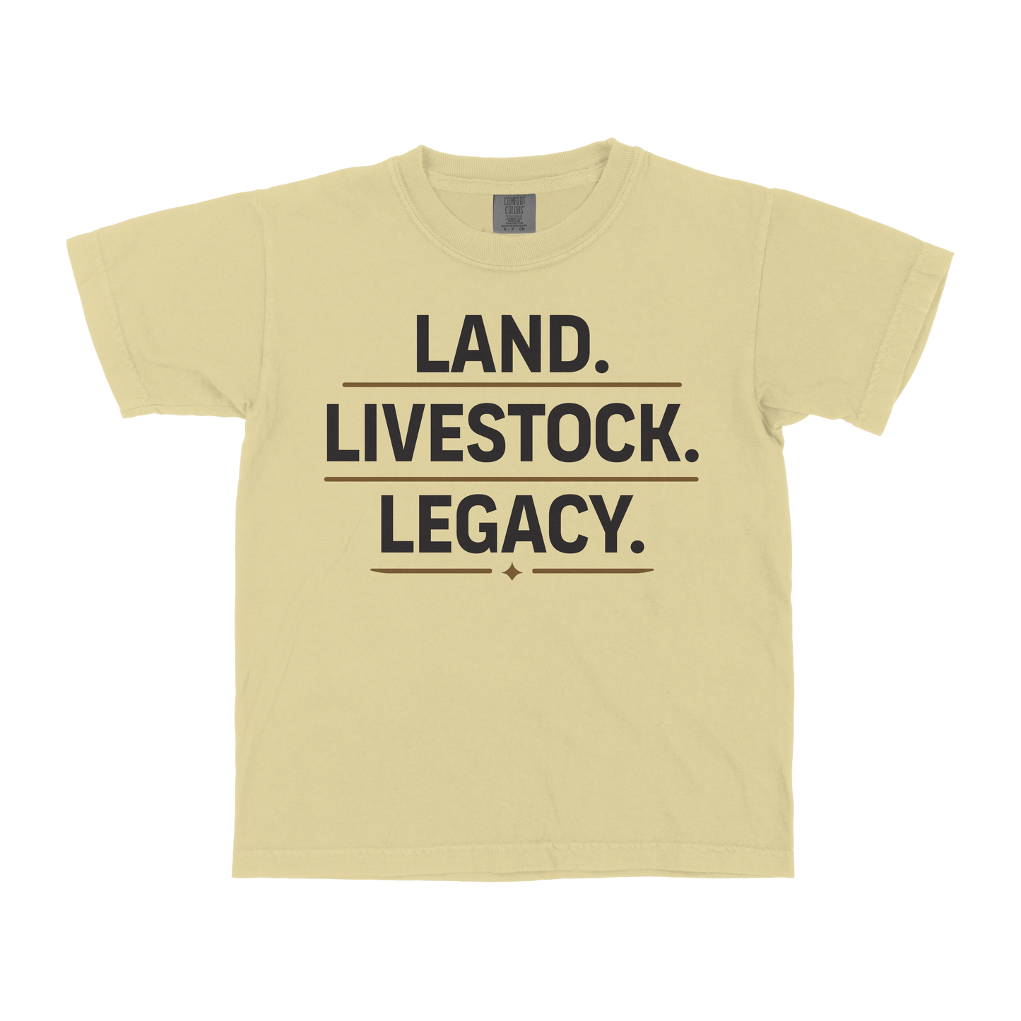 LAND. LIVESTOCK. LEGACY. YOUTH SHIRT