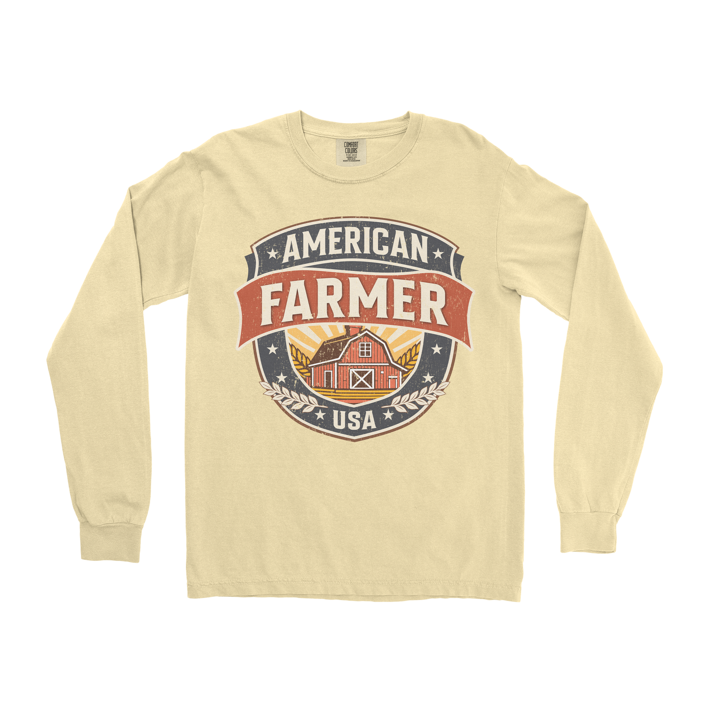 AMERICAN FARMER USA LONG SLEEVE SHIRT