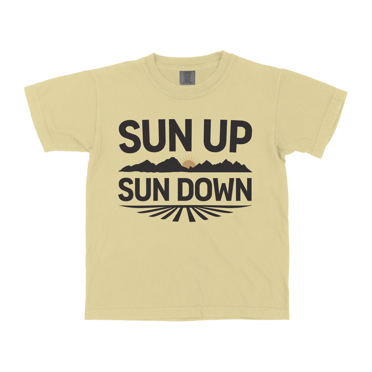 SUN UP SUN DOWN YOUTH SHIRT