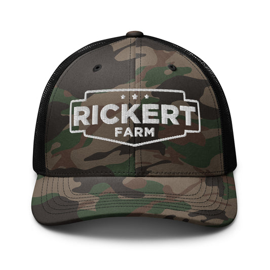 CUSTOM FARM CAMO HAT