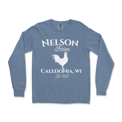 CHICKEN FARM CUSTOM LONG SLEEVE SHIRT P1