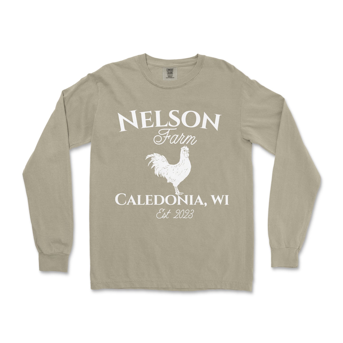 CHICKEN FARM CUSTOM LONG SLEEVE SHIRT P1