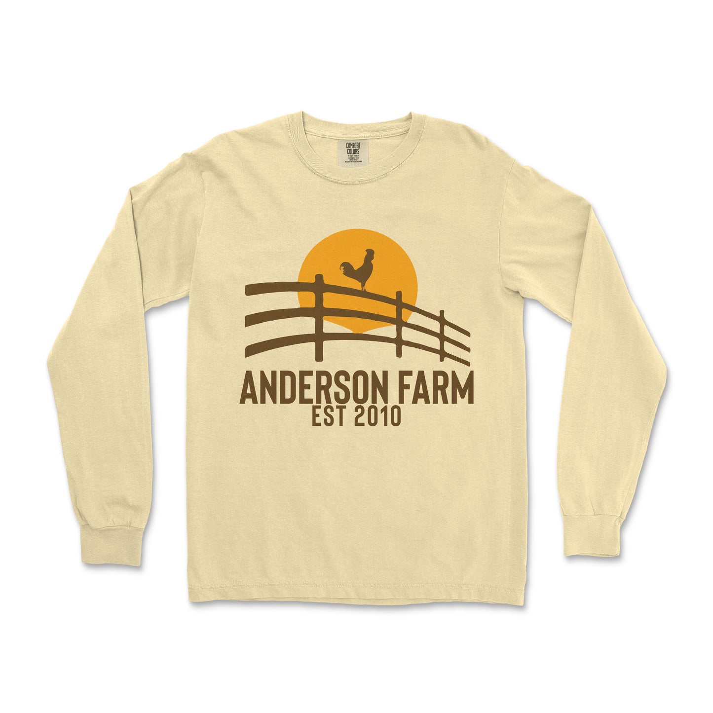 POULTRY FARM CUSTOM LONG SLEEVE SHIRT P5