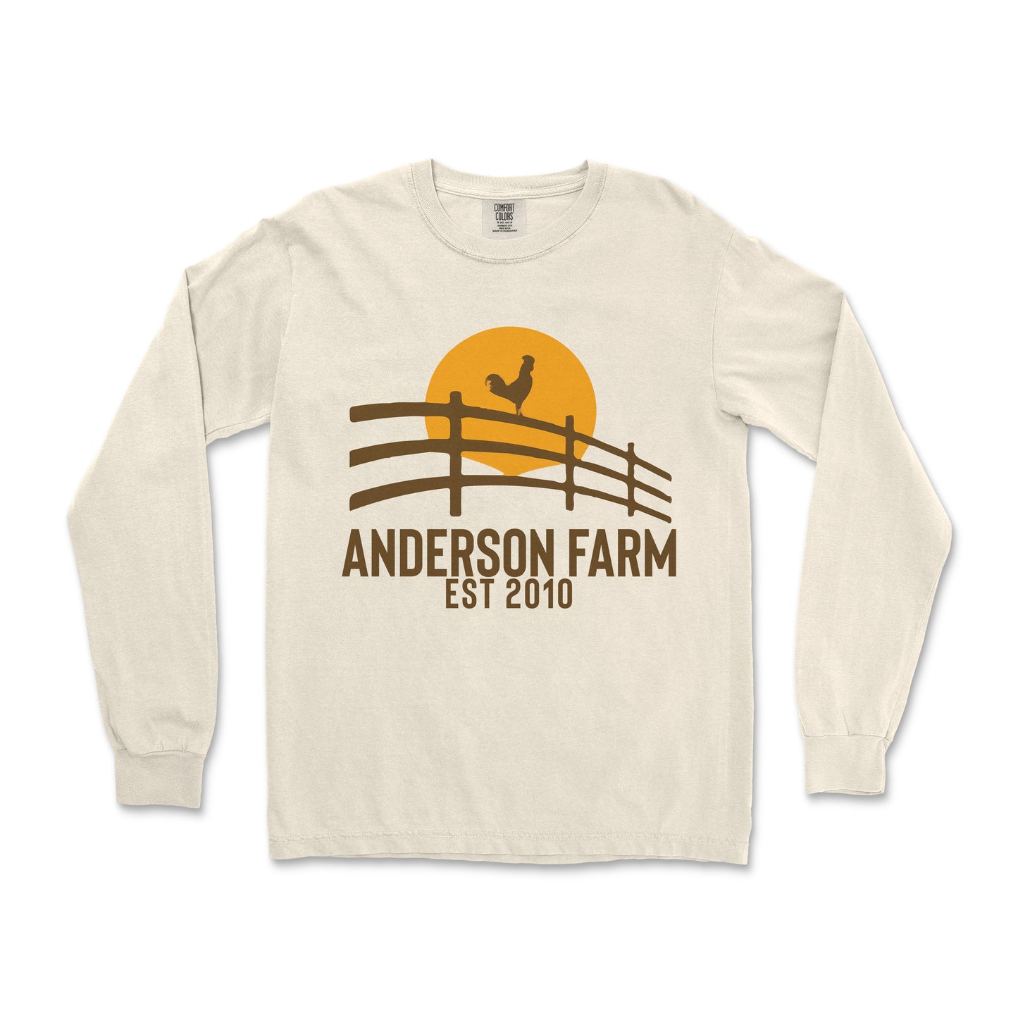 POULTRY FARM CUSTOM LONG SLEEVE SHIRT P5