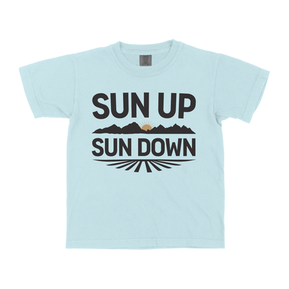 SUN UP SUN DOWN YOUTH SHIRT
