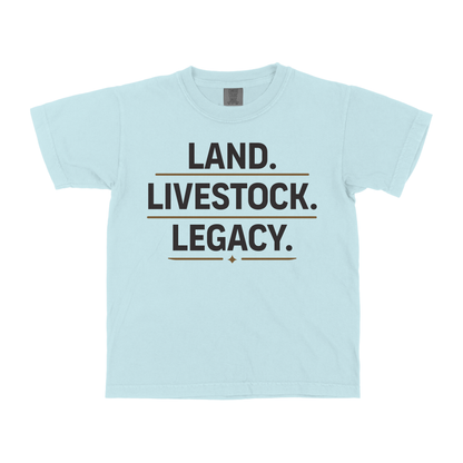 LAND. LIVESTOCK. LEGACY. YOUTH SHIRT
