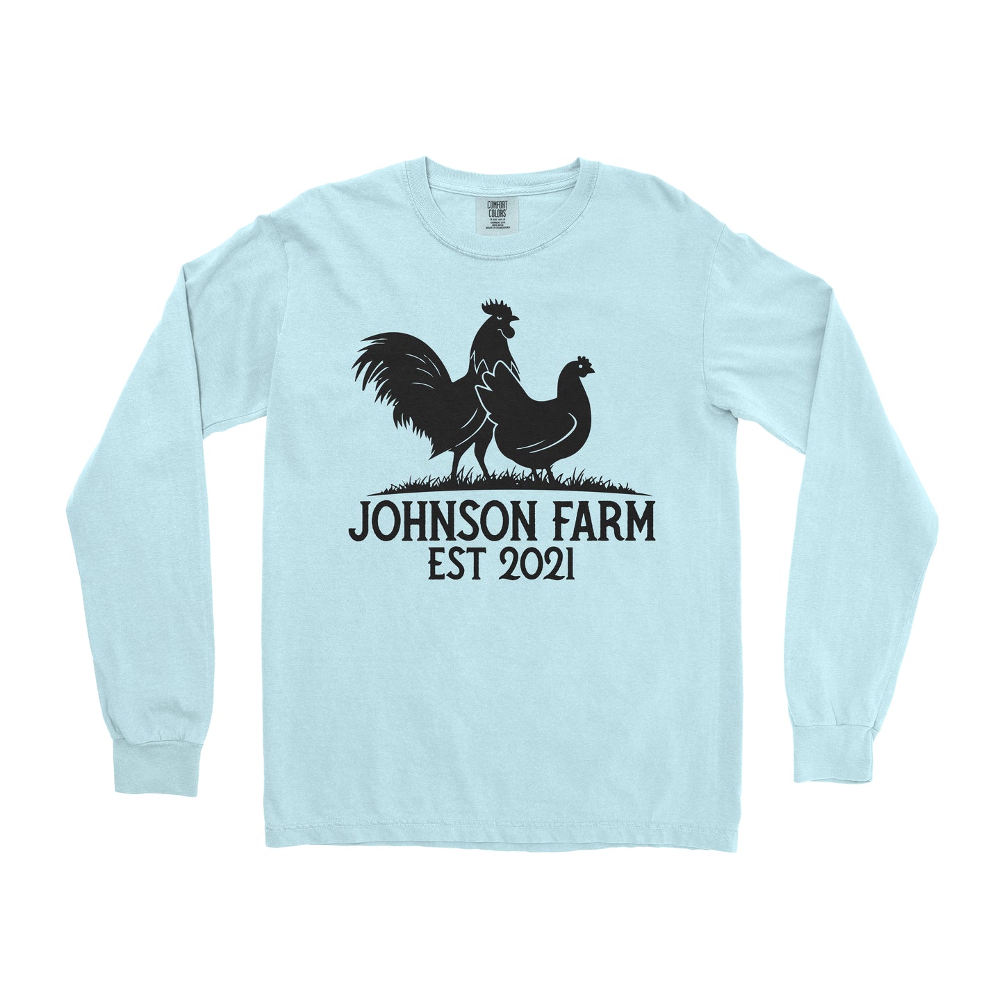 POULTRY FARM CUSTOM LONG SLEEVE SHIRT P6