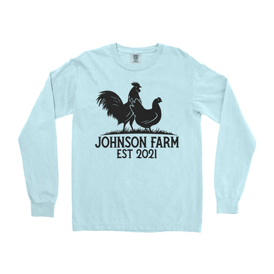 POULTRY FARM CUSTOM LONG SLEEVE SHIRT P6