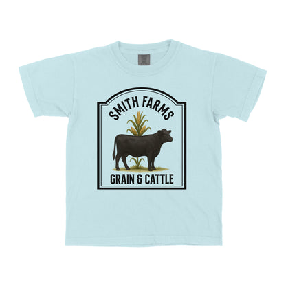CATTLE FARM CUSTOM YOUTH SHIRT C16