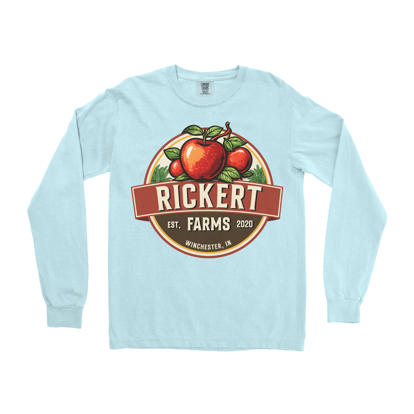APPLE FARM CUSTOM LONG SLEEVE SHIRT K8