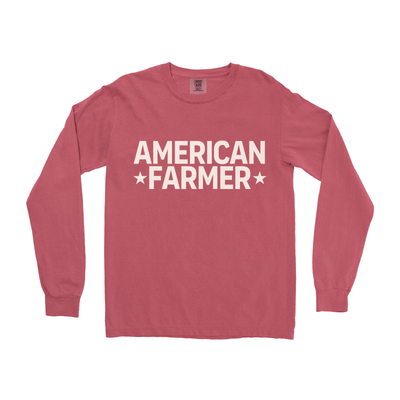 AMERICAN FARMER STARS LONG SLEEVE SHIRT
