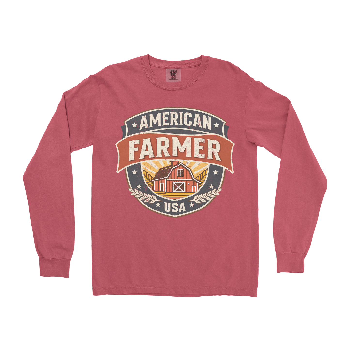 AMERICAN FARMER USA LONG SLEEVE SHIRT