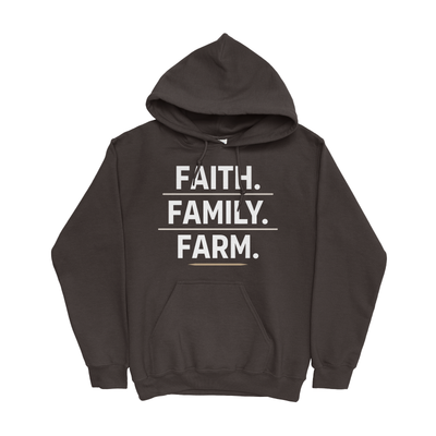 FAITH. FAMILY. FARM. HOODIE