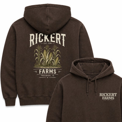 CORN FARM CUSTOM HOODIE BACK PRINT O14