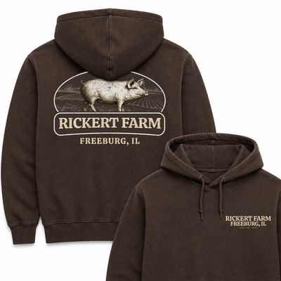 PIG FARM CUSTOM HOODIE BACK PRINT B8