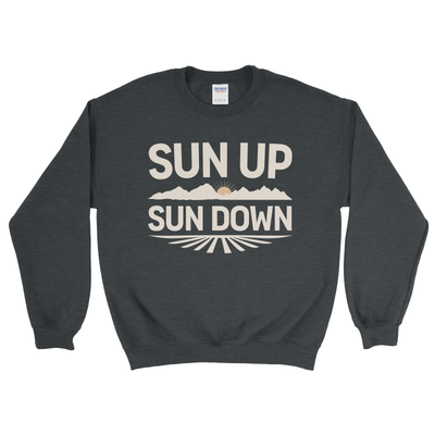 SUN UP SUN DOWN SWEATSHIRT