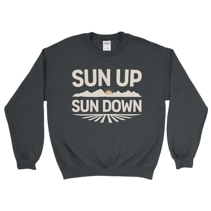 SUN UP SUN DOWN SWEATSHIRT