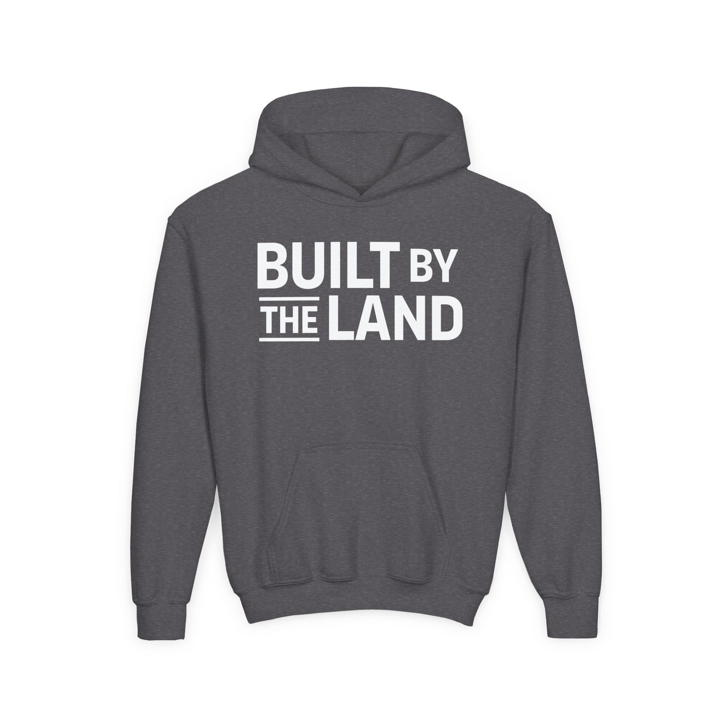 BUILT BY THE LAND YOUTH HOODIE