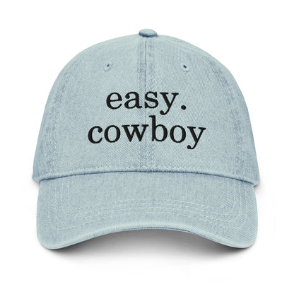 EASY COWBOY DENIM HAT