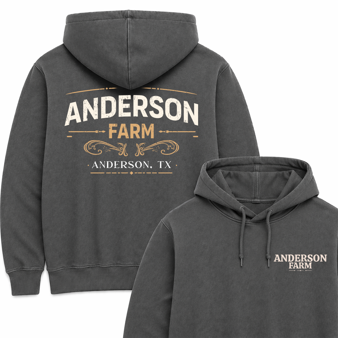 FARM CUSTOM HOODIE BACK PRINT N11