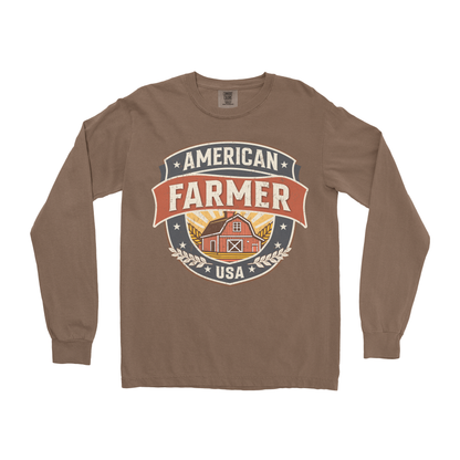 AMERICAN FARMER USA LONG SLEEVE SHIRT
