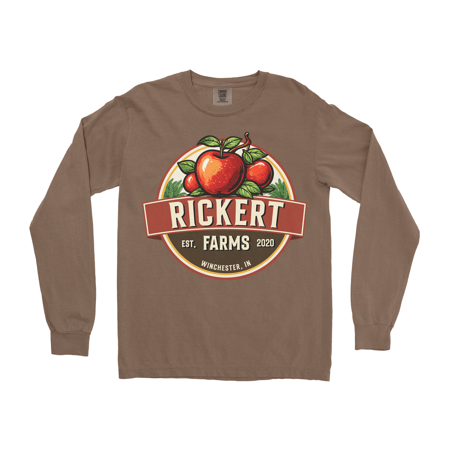 APPLE FARM CUSTOM LONG SLEEVE SHIRT K8