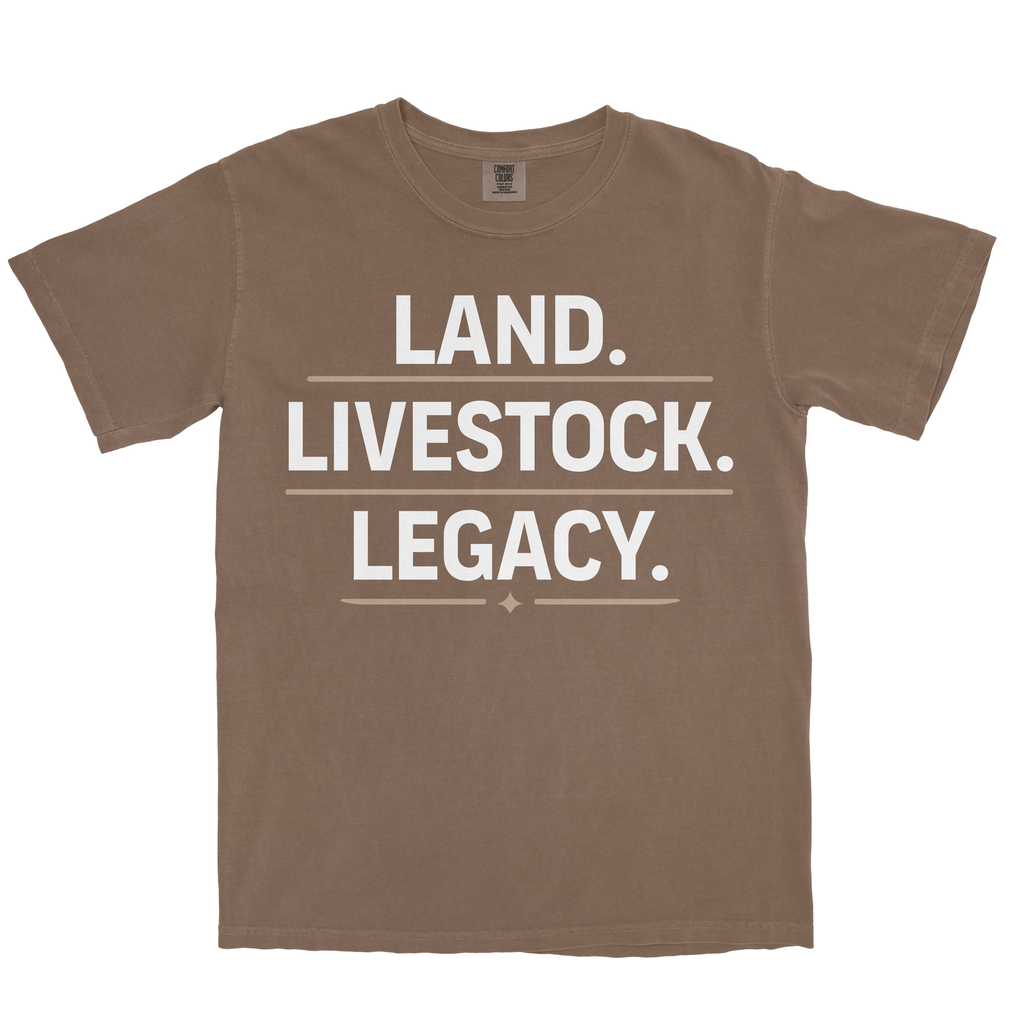 LAND. LIVESTOCK. LEGACY. SHIRT