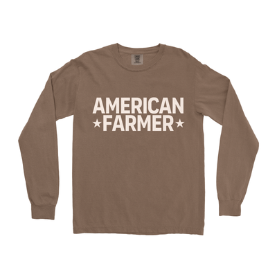 AMERICAN FARMER STARS LONG SLEEVE SHIRT