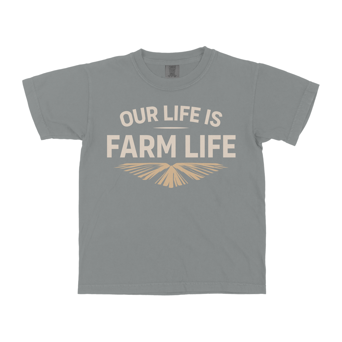 OUR LIFE IS FARM LIFE YOUTH SHIRT