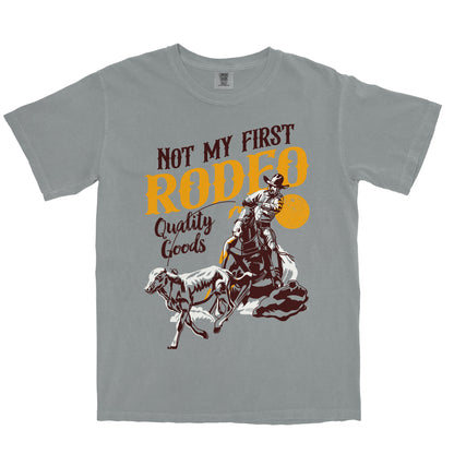 NOT MY FIRST RODEO COWBOY SHIRT