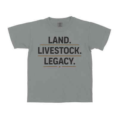 LAND. LIVESTOCK. LEGACY. YOUTH SHIRT