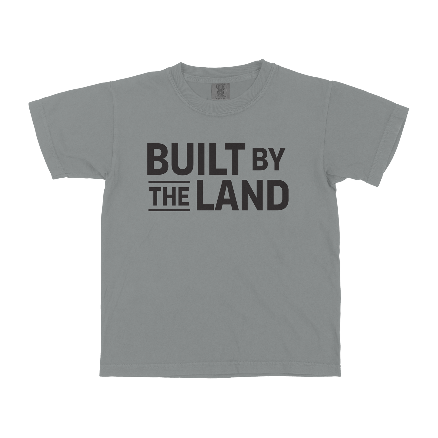BUILT BY THE LAND YOUTH SHIRT