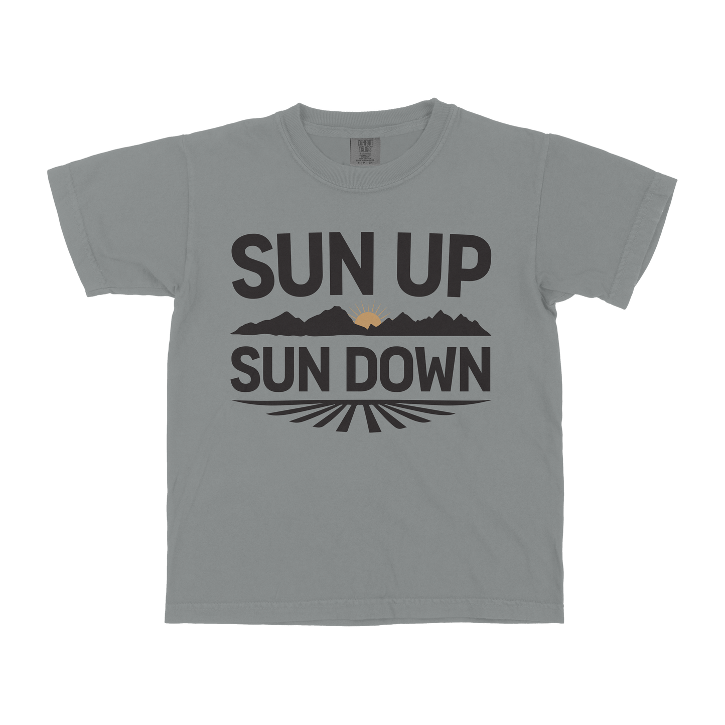 SUN UP SUN DOWN YOUTH SHIRT