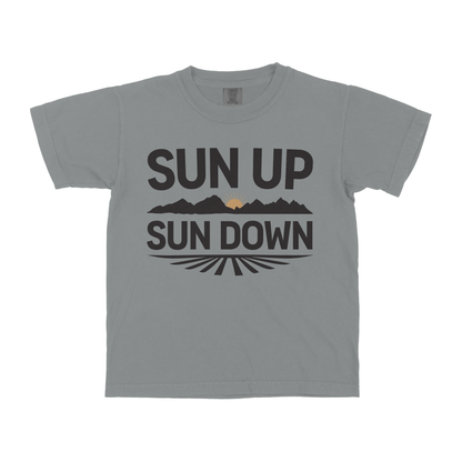 SUN UP SUN DOWN YOUTH SHIRT
