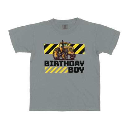 FARM TRACTOR BIRTHDAY YOUTH SHIRT