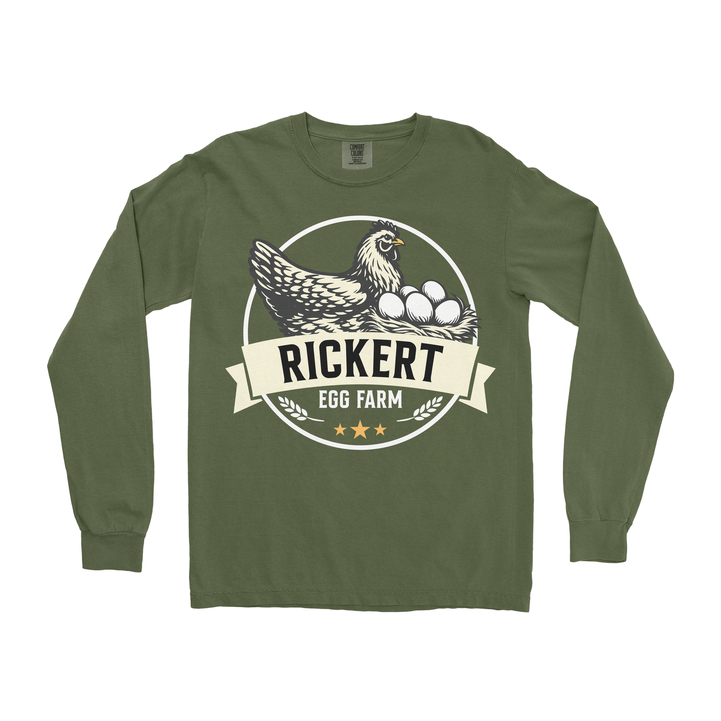 POULTRY FARM CUSTOM LONG SLEEVE SHIRT P17