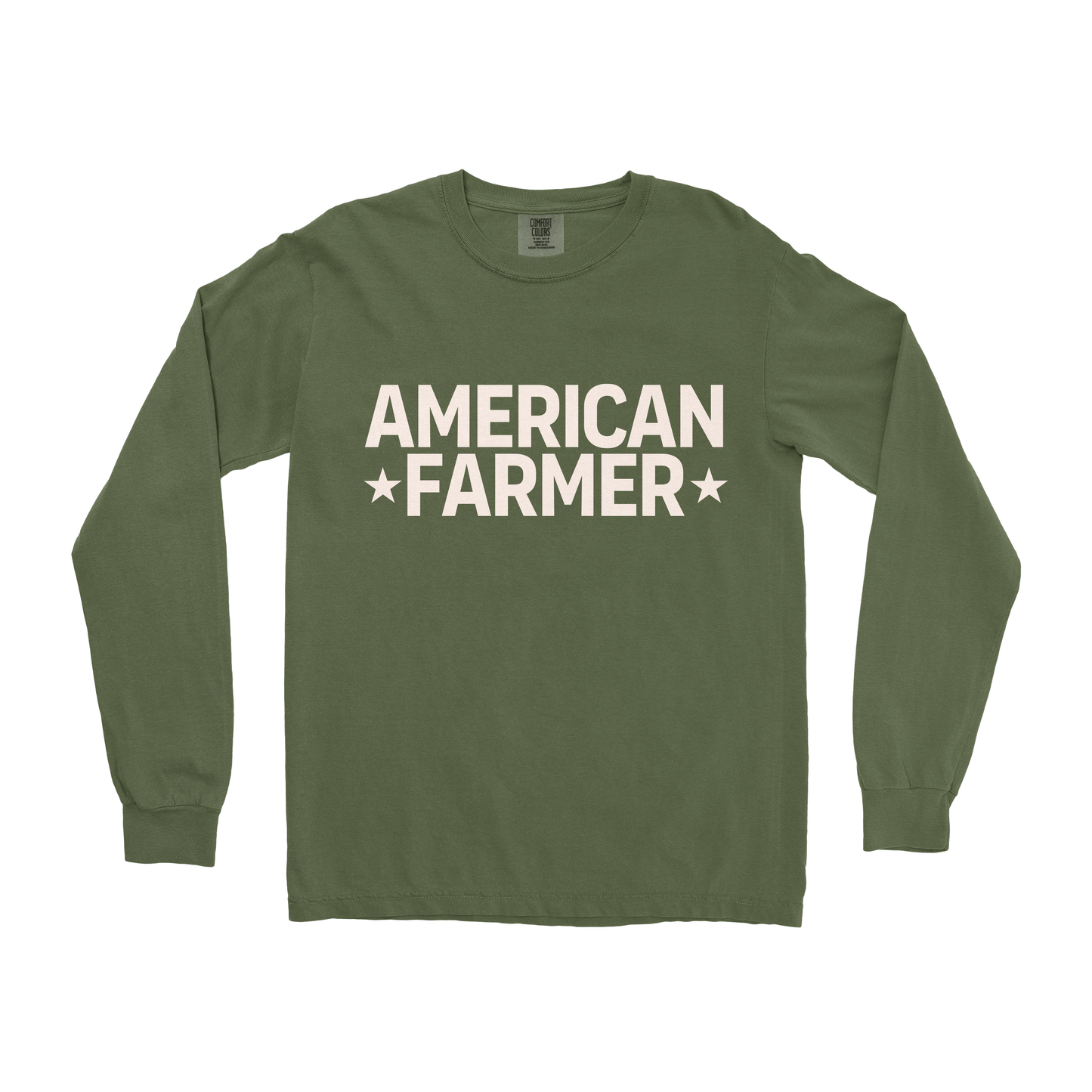 AMERICAN FARMER STARS LONG SLEEVE SHIRT