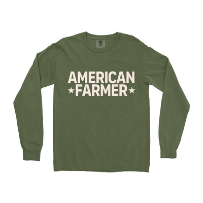 AMERICAN FARMER STARS LONG SLEEVE SHIRT