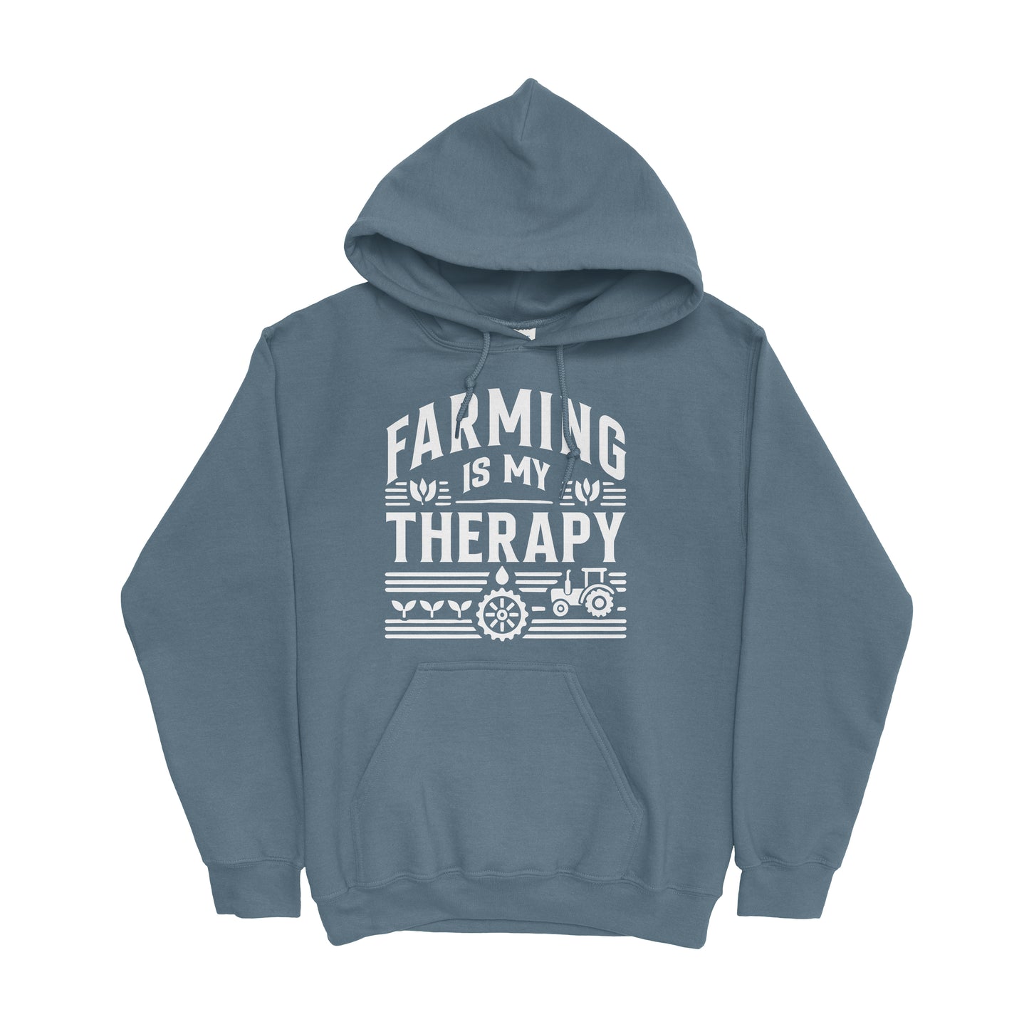 FARMING IS MY THERAPY HOODIE